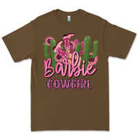 Cacao barbie cowgirl Premium Tee - MaliasSmallBusiness