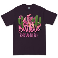 Plum barbie cowgirl Premium Tee - MaliasSmallBusiness