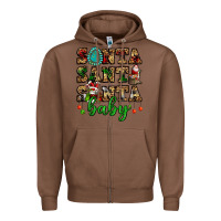 Chestnut santa santa santa baby Zipper Hoodie - FaDigitalArtStudio