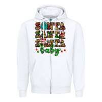 Santa Santa Santa Baby Zipper Hoodie | Teevron