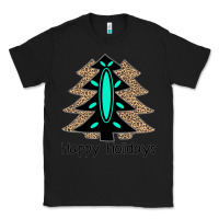 Black Happy Holidays Tree Classic Tee - Bettercallsaul