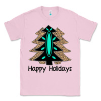 Bubblegum Pink Happy Holidays Tree Classic Tee - Bettercallsaul