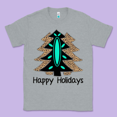 Happy Holidays Tree Classic Tee Designed By Bettercallsaul