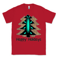 Red Happy Holidays Tree Classic Tee - Bettercallsaul