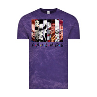 Cloud Purple funny horror friends scary movies halloween costume sweatshirt Vintage Tee - longCreatives