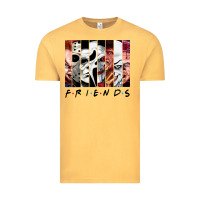 Vintage Mustard funny horror friends scary movies halloween costume sweatshirt Vintage Tee - longCreatives