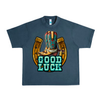 Midnight Navy good luck Urban Heavy Tee - JahusDesignShop