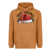 Meerkat merry Christmas santa Heavyweight Hoodie - CowhideDigitalArt