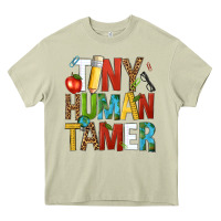 Mossy tiny human tamer Heavy Core Tee - NancyCooperArtShop