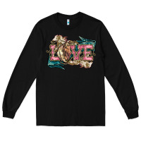 Black Love Horse Long Sleeve Tee - HowdyJamesFarm