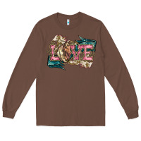 Chestnut Love Horse Long Sleeve Tee - HowdyJamesFarm