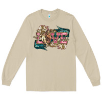 Mushroom Love Horse Long Sleeve Tee - HowdyJamesFarm