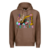Chestnut Egg Cavator Easter Premium Hoodie - BundleAndBundleShop