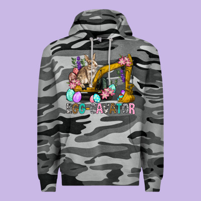 Egg Cavator Easter Premium Hoodie Designed By Bundleandbundleshop