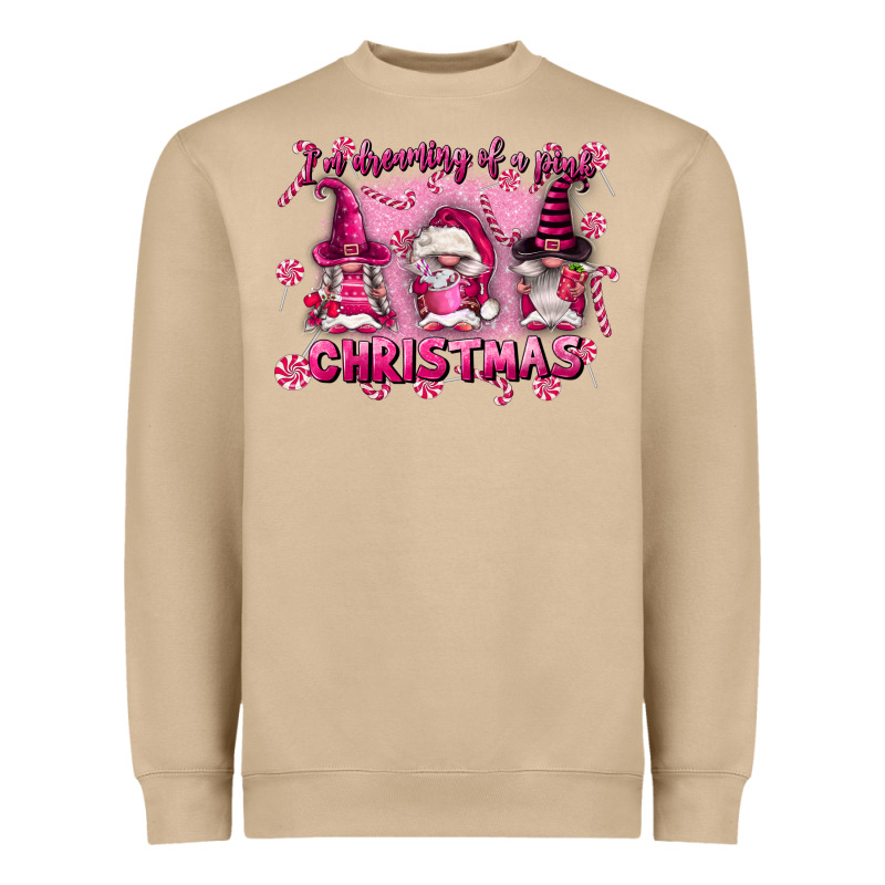 I'm Dreaming Of A Pink Christmas Heavyweight Sweatshirt by FaDigitalArtStudio | Teevron