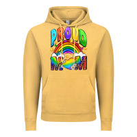 Vintage Mustard Proud Mom Vintage Hoodie - NancyCooperArtShop