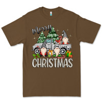 Cacao merry christmas gnomes truck Premium Tee - MaliasSmallBusiness