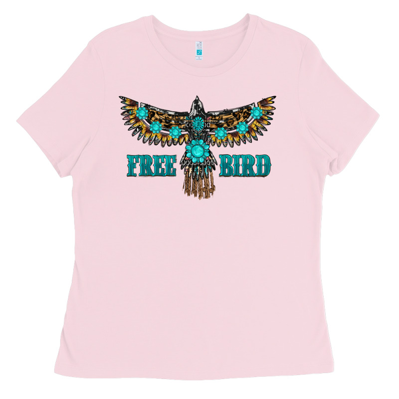Turquoise Freebird Ladies Tee by RanaPortraitStore | Teevron