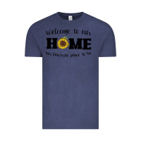 Vintage Denim welcome to our Home Sunflower Vintage Tee - Bettercallsaul