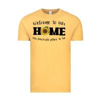 Vintage Mustard welcome to our Home Sunflower Vintage Tee - Bettercallsaul