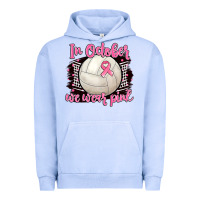 Pigment Grape Ice in october we wear pink volleyball Urban Hoodie - BarkalooDesign