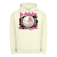 Pigment Pistachio in october we wear pink volleyball Urban Hoodie - BarkalooDesign