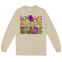 Mushroom Here for the beads Long Sleeve Tee - HowdyJamesFarm