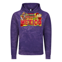 Cloud Purple Viva Mexico Vintage Hoodie - texasbilliewilder