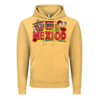 Vintage Mustard Viva Mexico Vintage Hoodie - texasbilliewilder