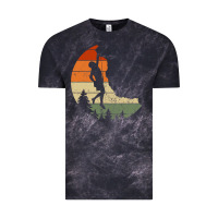 Cloud Black Retro Rock Climbing Vintage Climber Vintage Tee - longCreatives