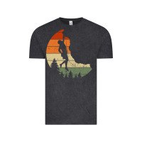 Vintage Black Retro Rock Climbing Vintage Climber Vintage Tee - longCreatives
