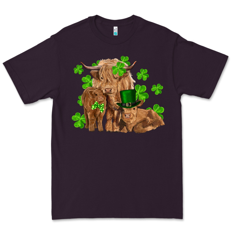 St Patrick's Day Cow Family Premium Tee by RanaPortraitStore | Teevron