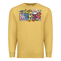 Antique Gold easter nurse Premium Sweatshirt - CowhideDigitalArt