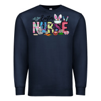 Navy easter nurse Premium Sweatshirt - CowhideDigitalArt