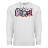 Oatmeal Heather easter nurse Premium Sweatshirt - CowhideDigitalArt