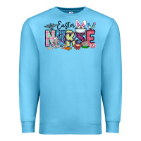 Ocean Blue easter nurse Premium Sweatshirt - CowhideDigitalArt