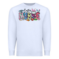 White easter nurse Premium Sweatshirt - CowhideDigitalArt