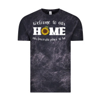 Welcome To Our Home Sunflower Vintage Tee | Teevron