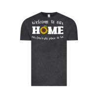 Vintage Black welcome to our Home Sunflower Vintage Tee - Bettercallsaul