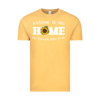 Vintage Mustard welcome to our Home Sunflower Vintage Tee - Bettercallsaul