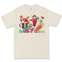 Bone cafecito y chisme coffee cups Premium Tee - MaliasSmallBusiness