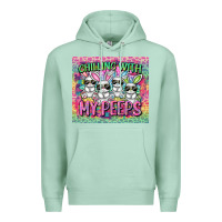 Seafoam chilling with my peeps Premium Hoodie - FaDigitalArtStudio