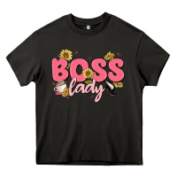 Asphalt boss lady Heavy Core Tee - MaliasSmallBusiness