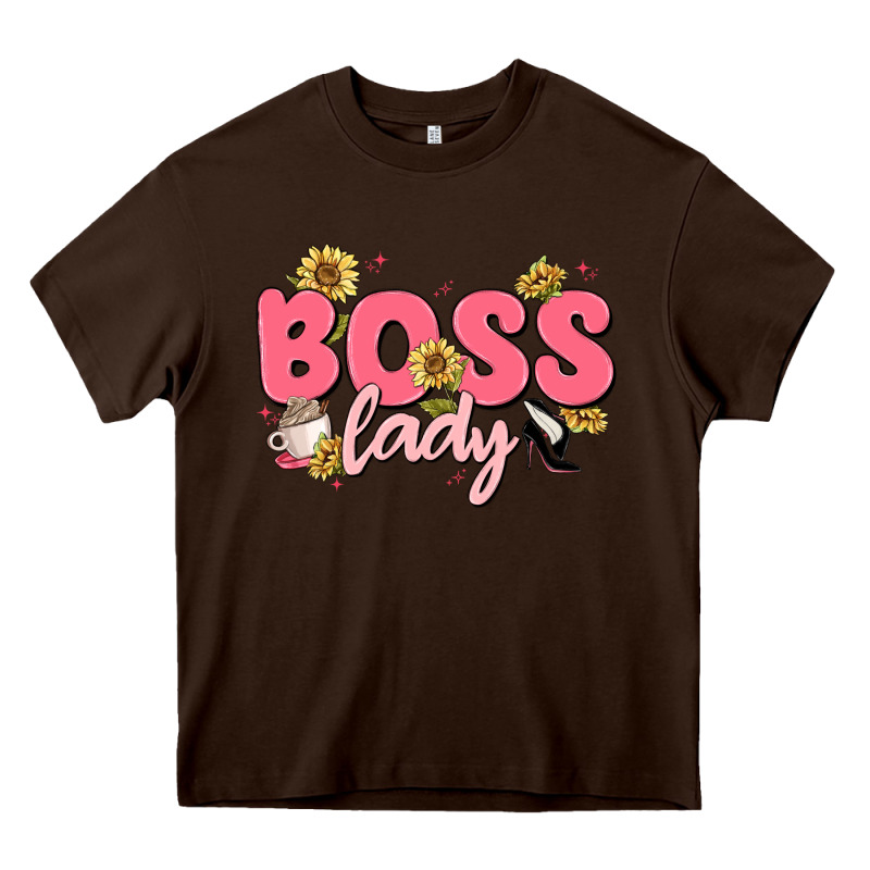 Boss Lady Heavy Core Tee by MaliasSmallBusiness | Teevron