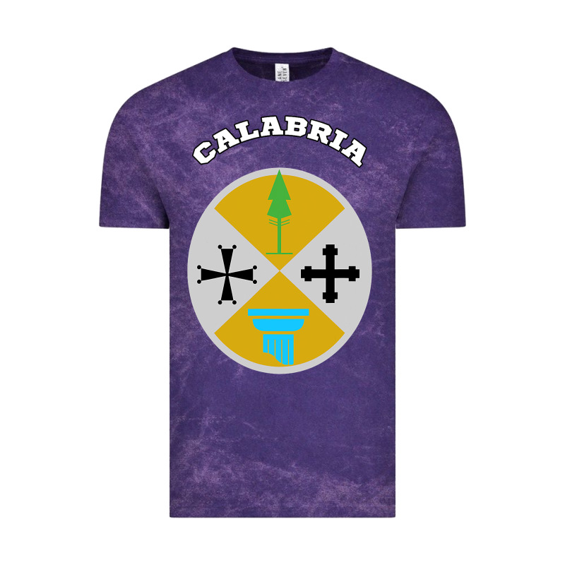 Calabria Coat Of Arms  Flag Souvenir Italy Vintage Tee by longCreatives | Teevron
