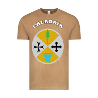 Vintage Camel Calabria Coat of arms  Flag souvenir Italy Vintage Tee - longCreatives