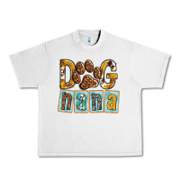 Lunar Rock Dog Nana with Paw Urban Heavy Tee - texasbilliewilder