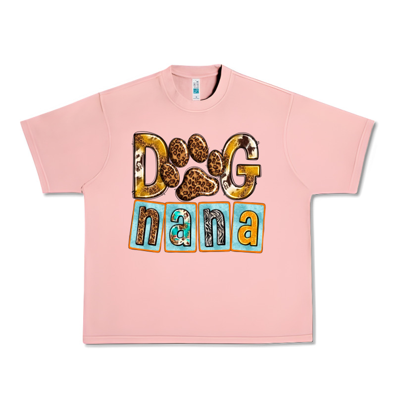 Dog Nana With Paw Urban Heavy Tee by texasbilliewilder | Teevron