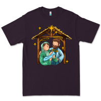 Plum jesus newborn oh holy night Premium Tee - MaliasSmallBusiness