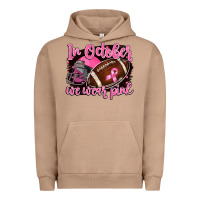 Pigment Burro in october we wear pink with football Urban Hoodie - BarkalooDesign